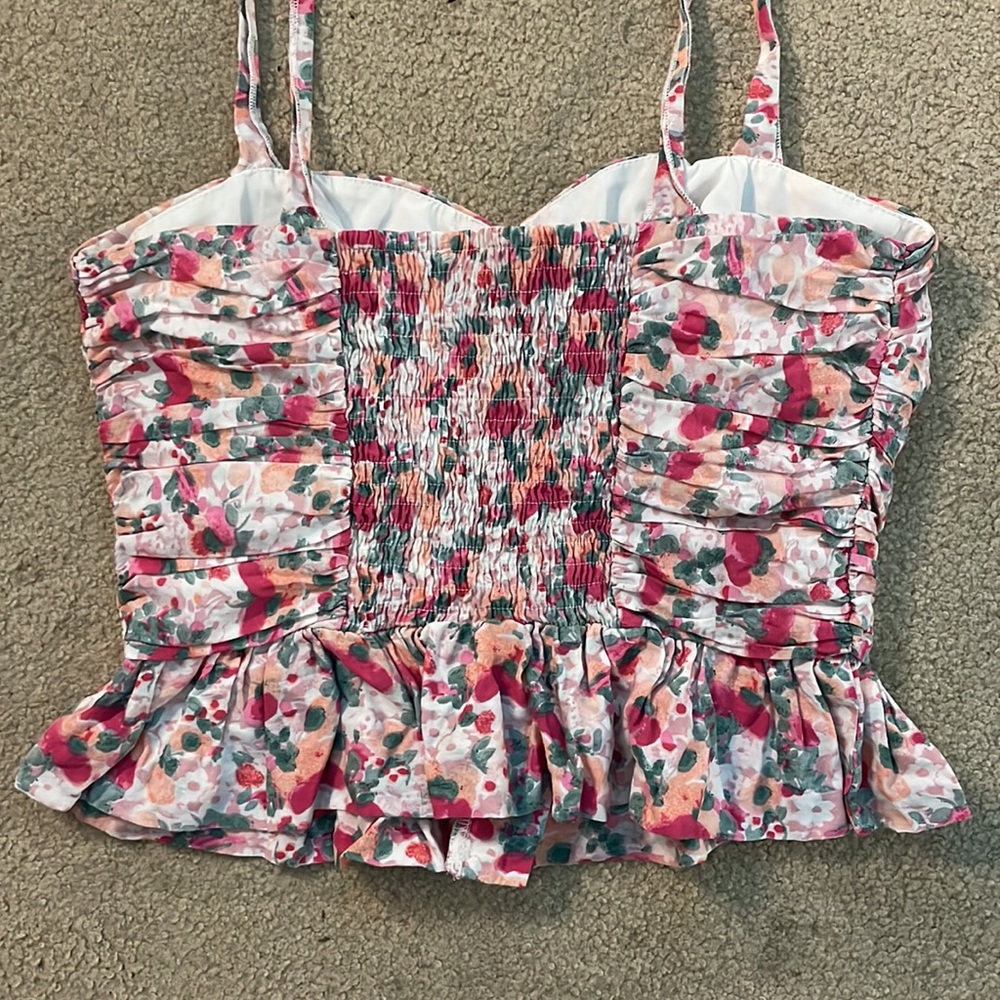 Foral crop top - Picture 5 of 7